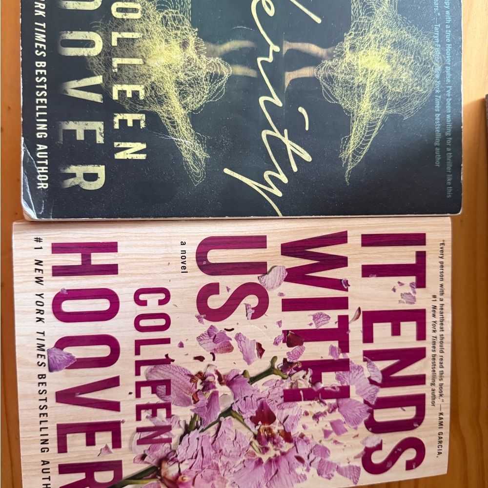 2 books (Colleen Hoover)
